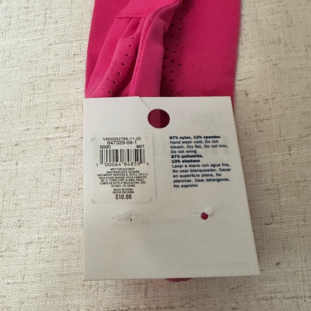 Old Navy Pink Headband - Picture 2 of 4